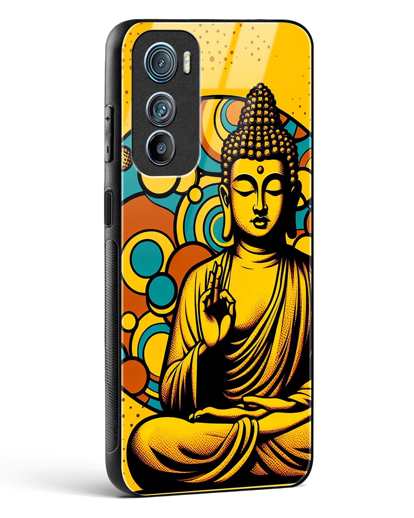 Buddha Art Glass Phone Case-Motorola Edge 30