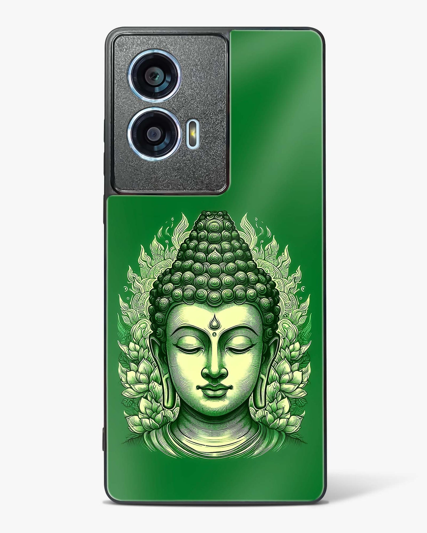 Buddha Glass Phone Case-Motorola Edge 50 Fusion