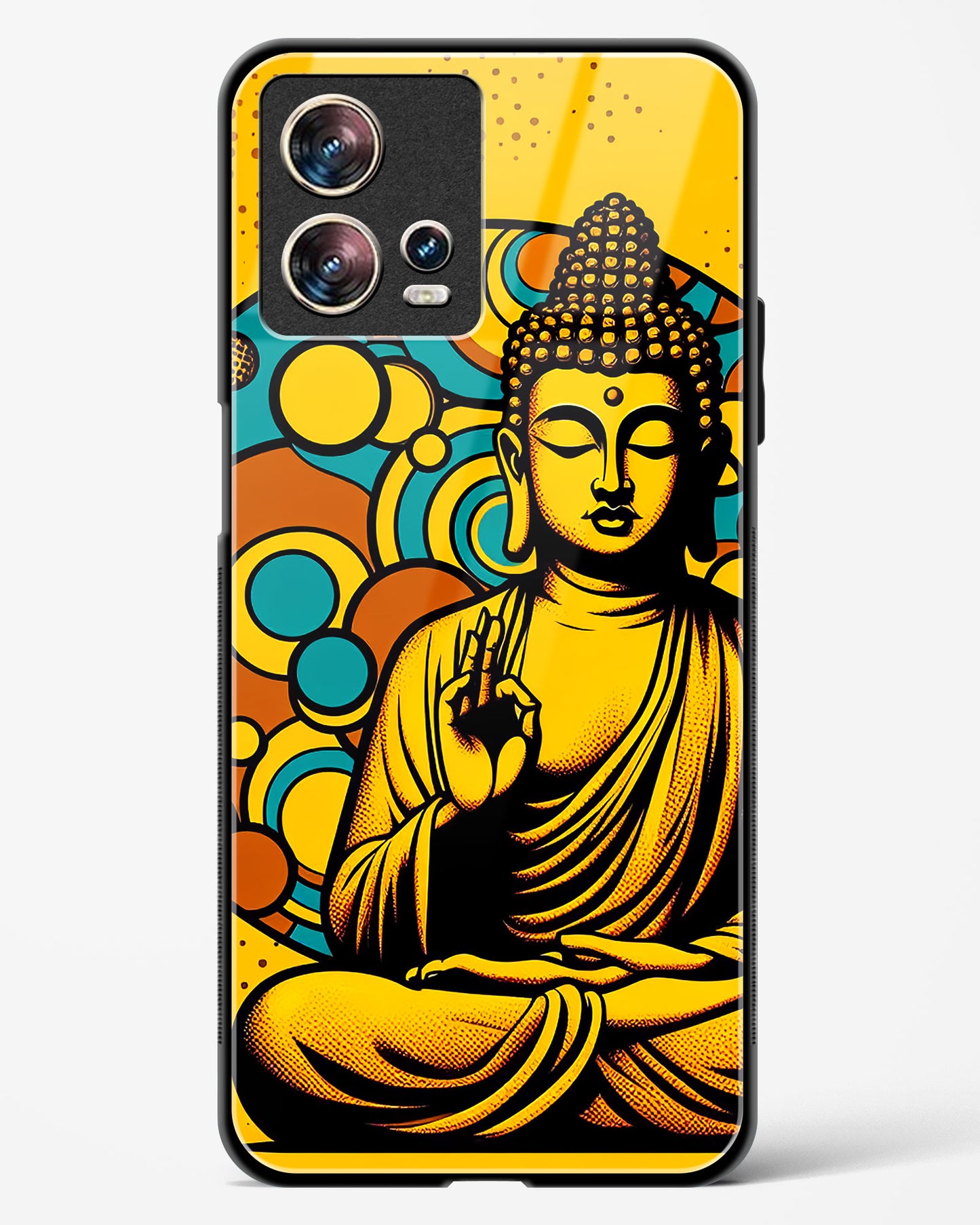 Buddha Harmony Glass Phone Case-Motorola Edge 30 Fusion