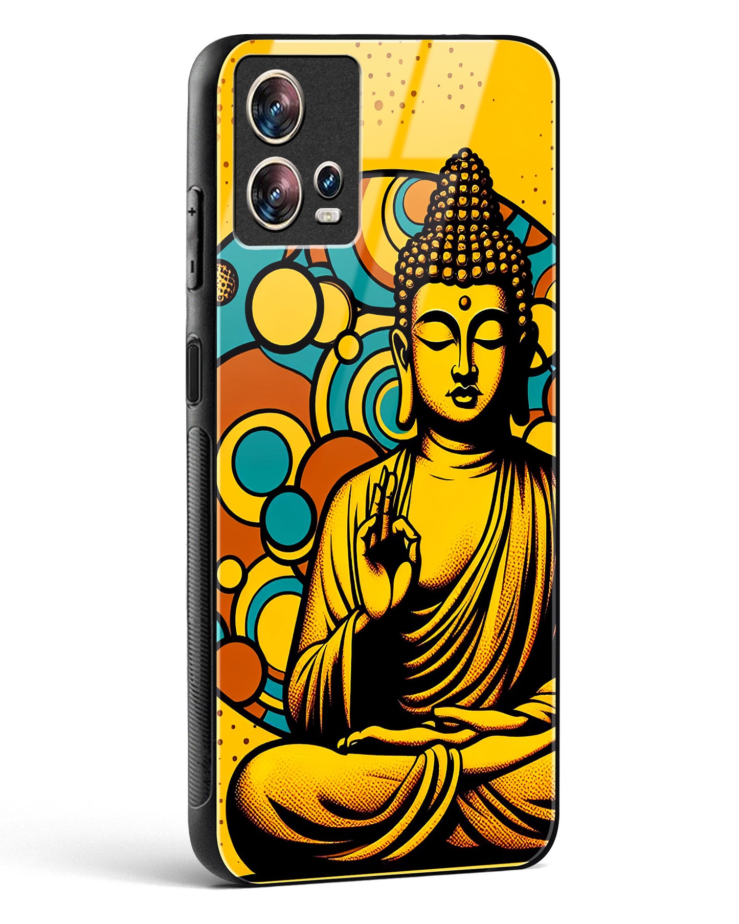 Buddha Harmony Glass Phone Case-Motorola Edge 30 Fusion