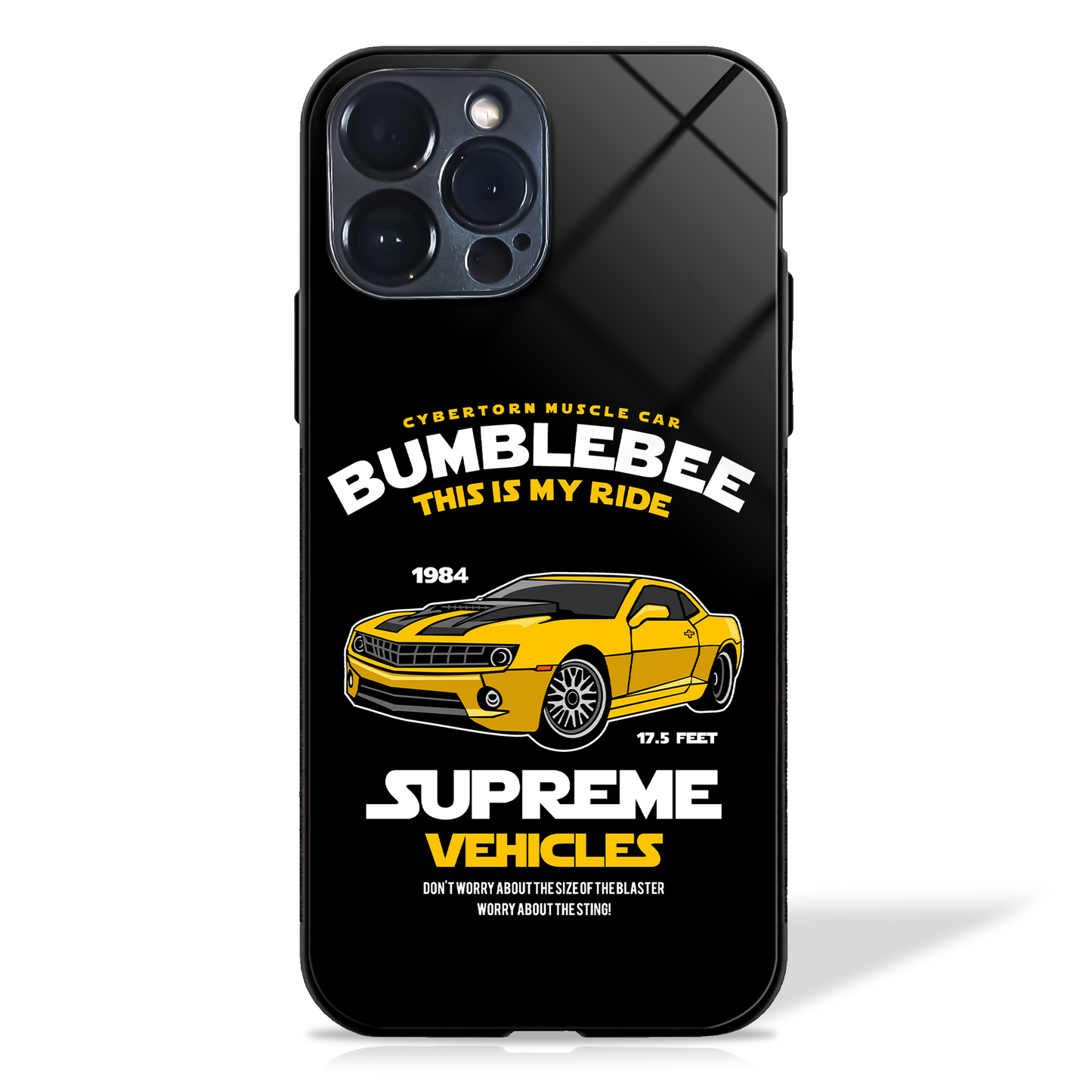 Supreme Vehicles Bumblebee Edition Glass Case
