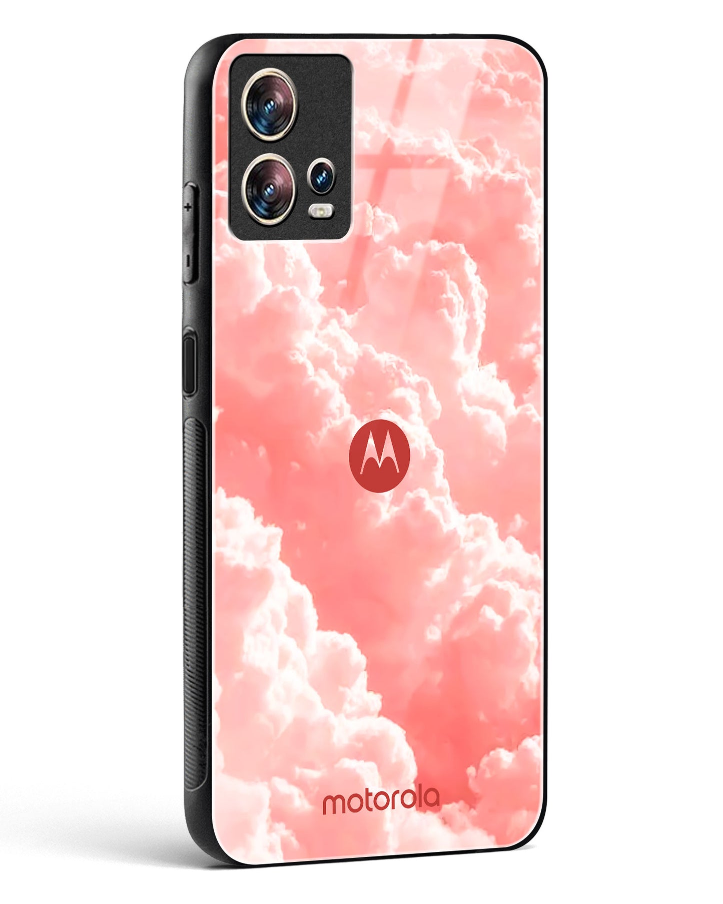 Candy Clouds Glass Phone Case-Motorola Edge 30 Fusion