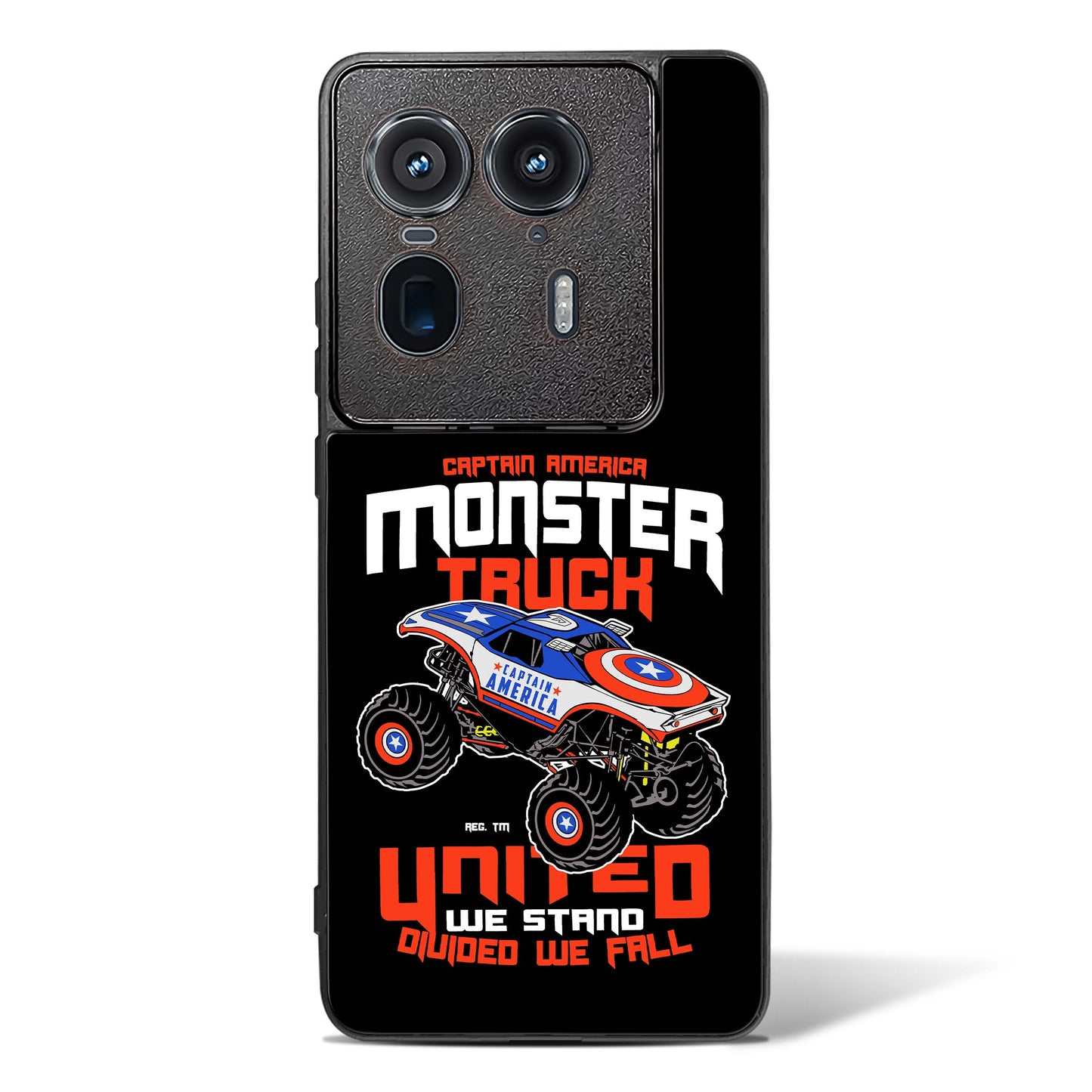 Captain's Monster Truck Glass Phone Case-Motorola Edge 50 Ultra