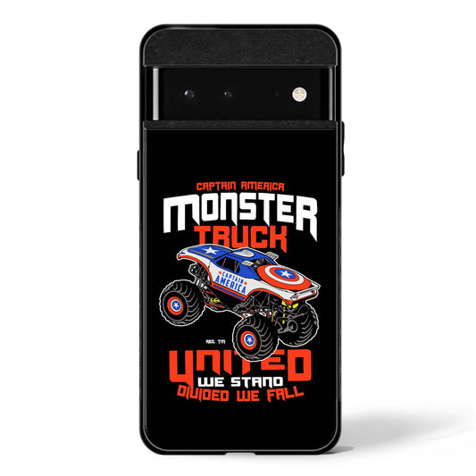 Captain's Monster Truck Google Pixel Glass Phone Case