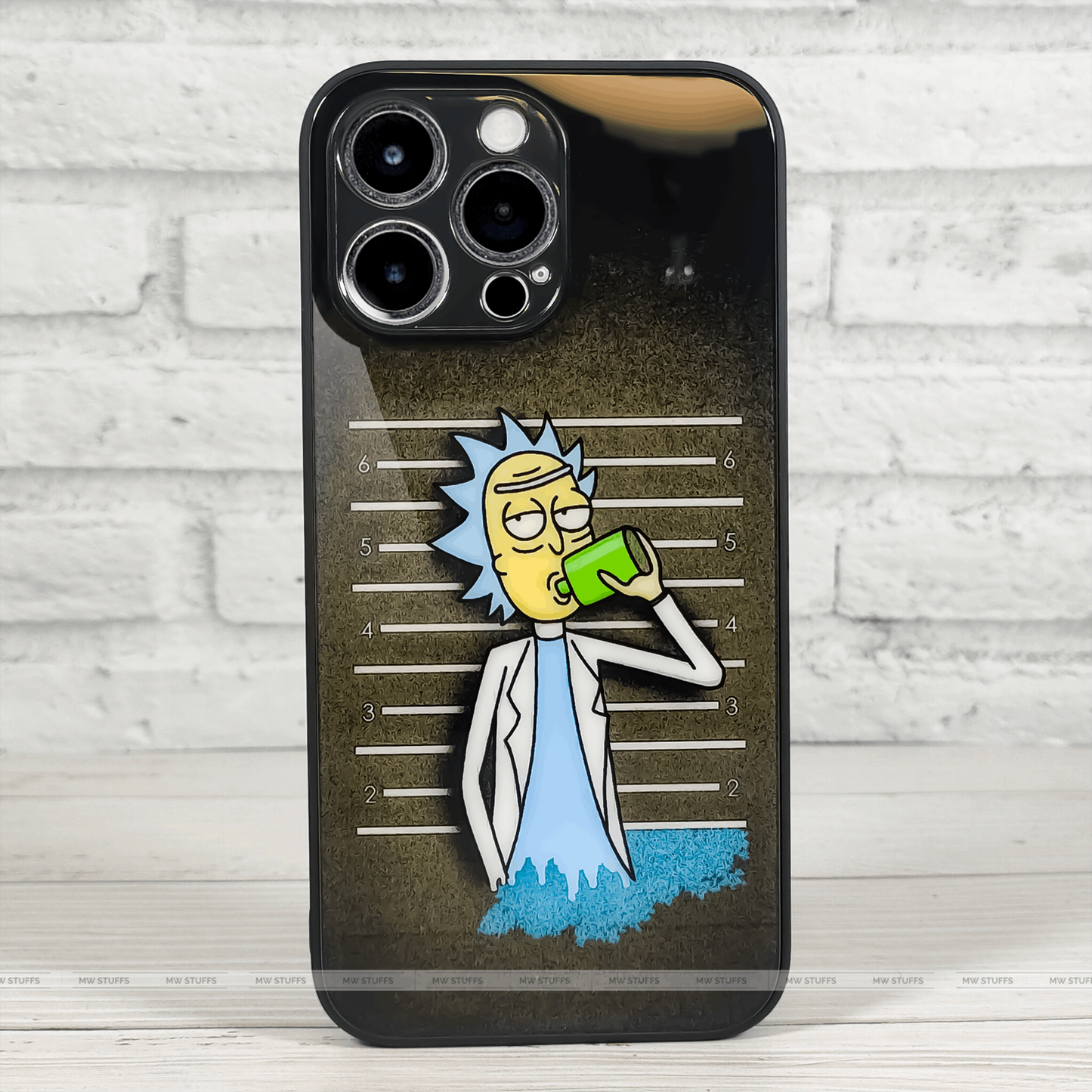 Cartoon Character Glass Case - - MW Stuffs -