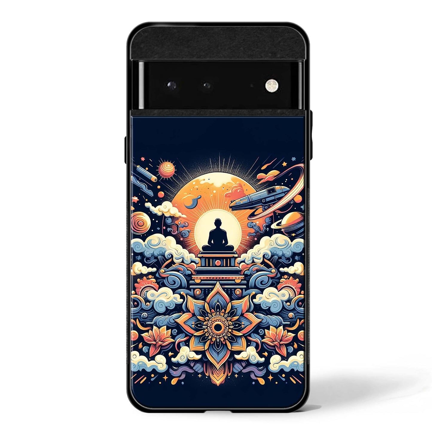 Celestial Meditation Art Google Pixel Glass Phone Case
