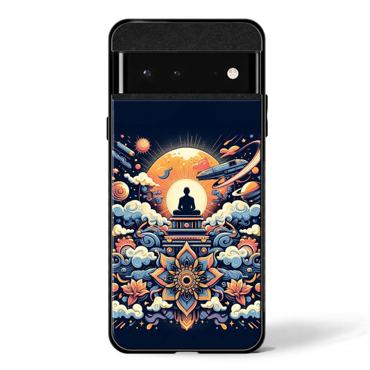 Celestial Meditation Art Google Pixel Glass Phone Case