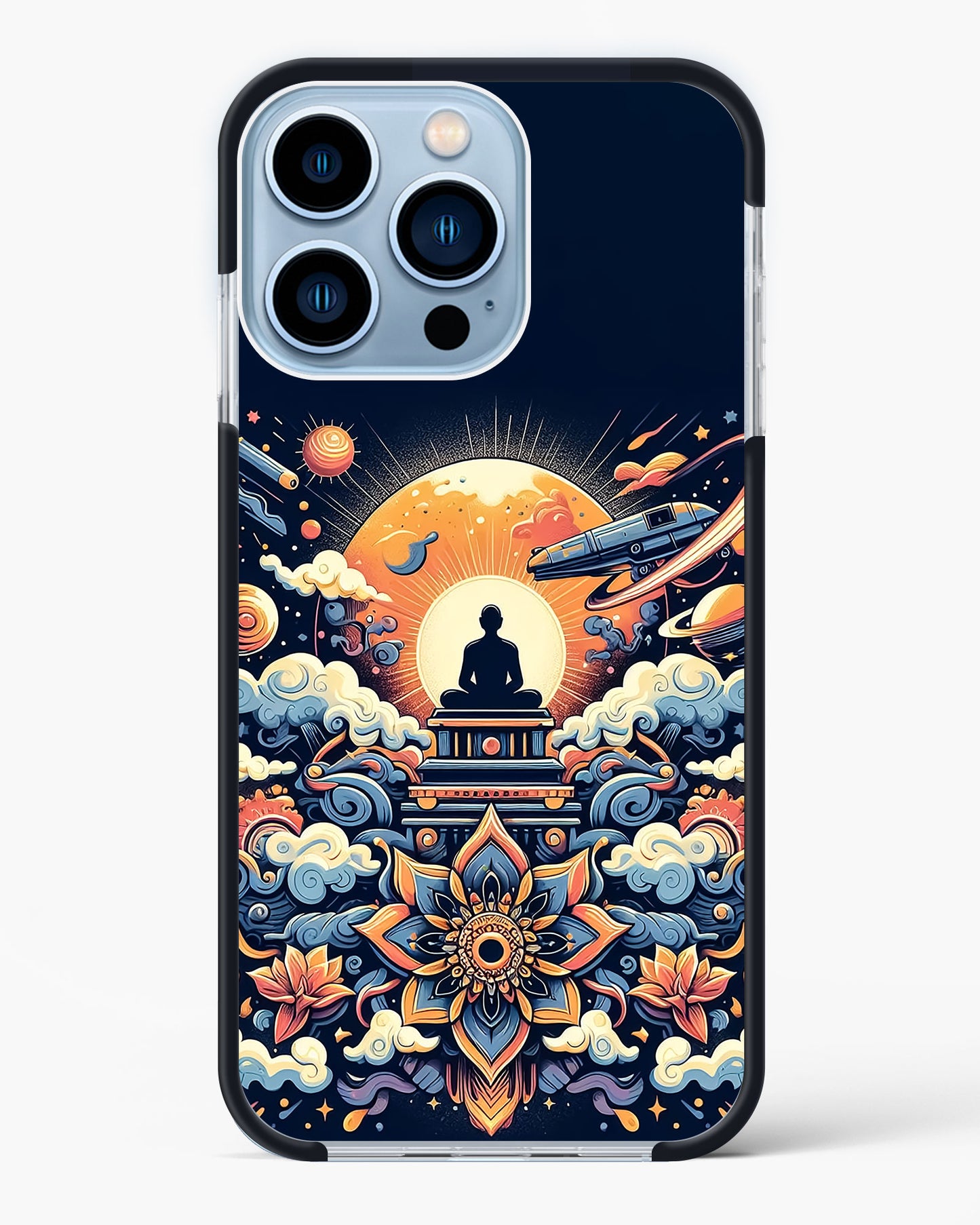 Celestial Meditation Art Impact Drop Protection Case