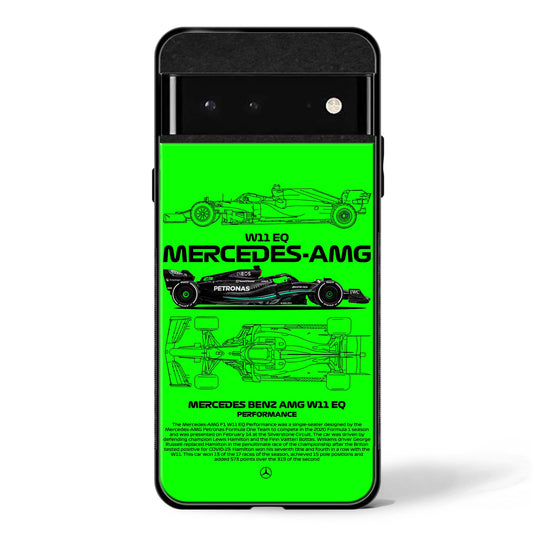 Checkered Finish Line Flag Google Pixel Glass Phone Case