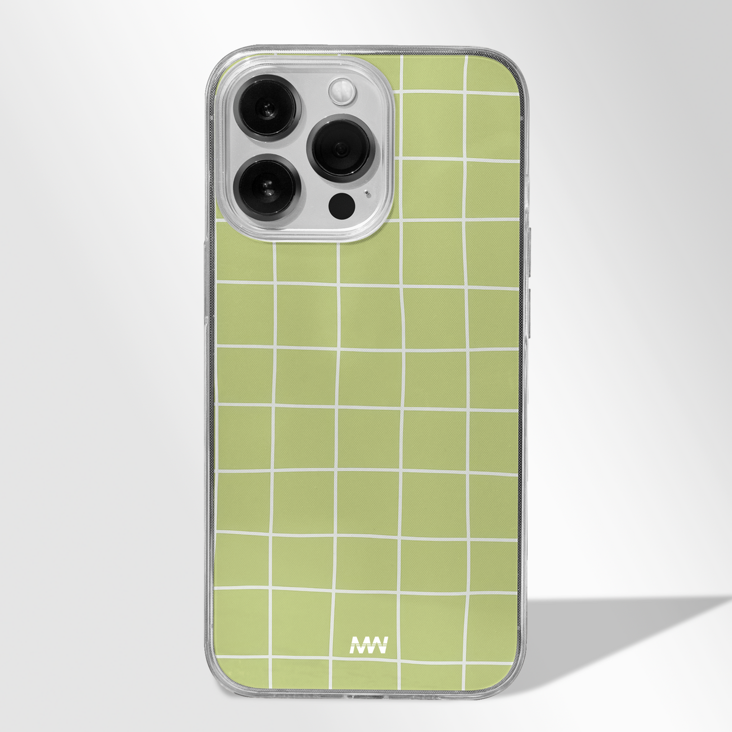 Checkered Pattern Premium CLEAR CASE - - MW Stuffs -