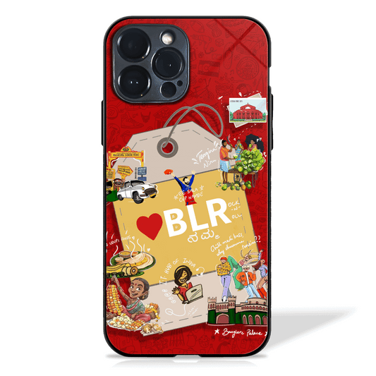 City illustration Glass Case (9 Cities)