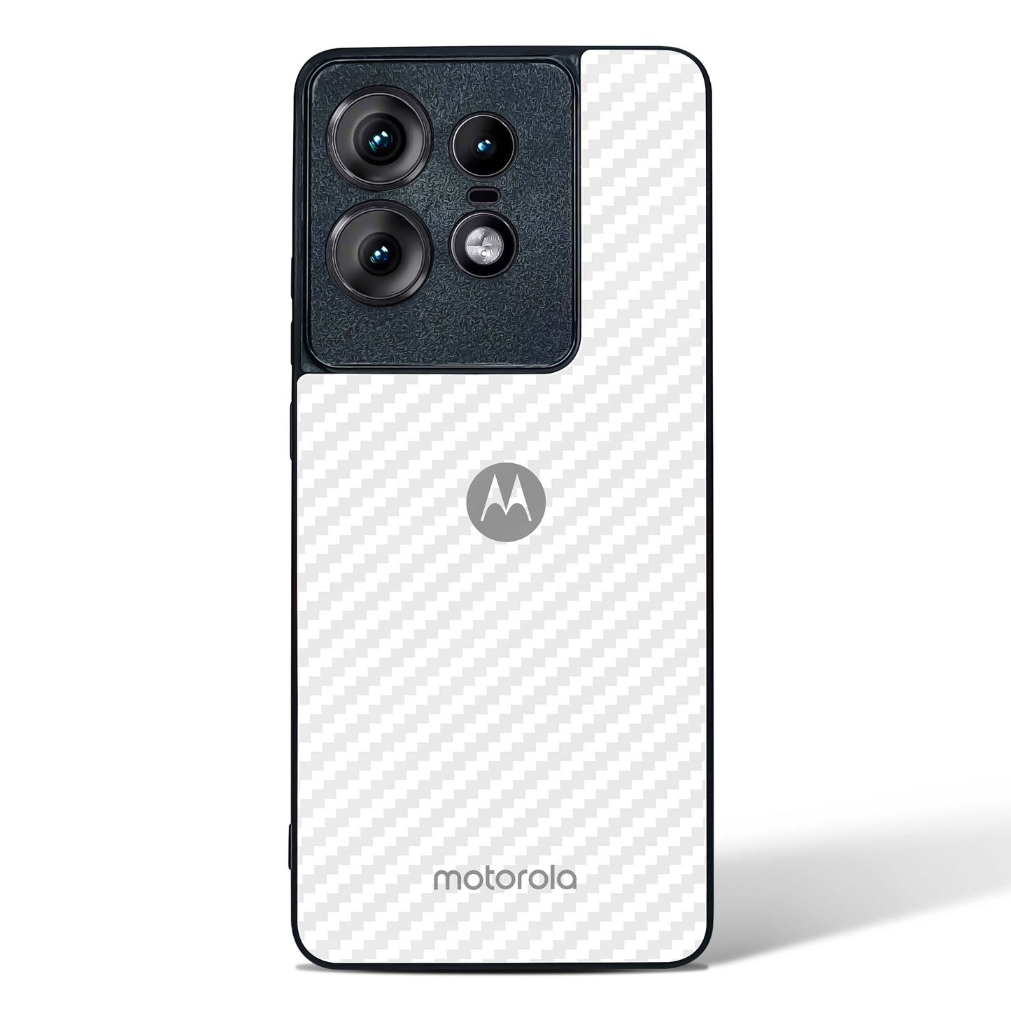 Classic Off White Glass Phone Case-Motorola Edge 50 Pro