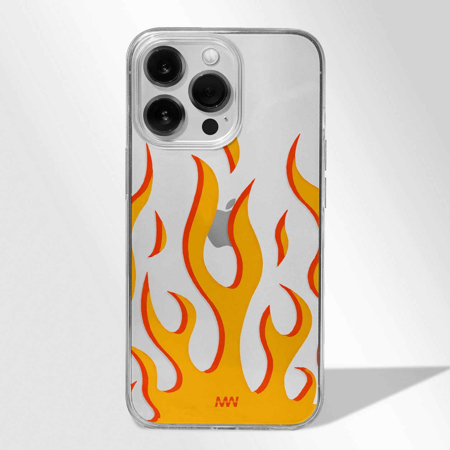 Classic Flames Premium CLEAR CASE - - MW Stuffs -