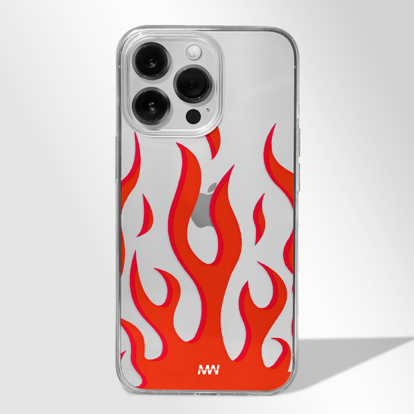 Classic Flames Premium CLEAR CASE - - MW Stuffs -