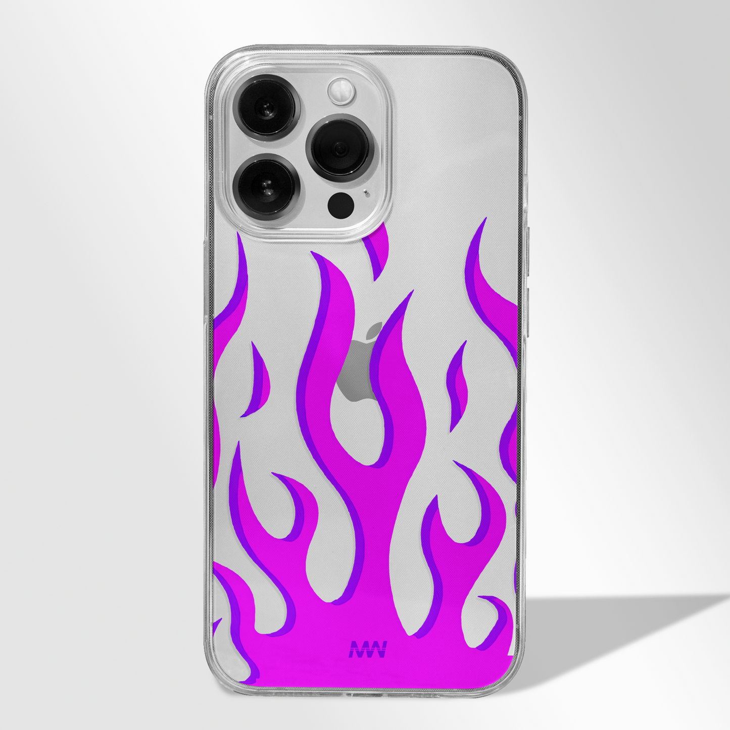 Classic Flames Premium CLEAR CASE - - MW Stuffs -