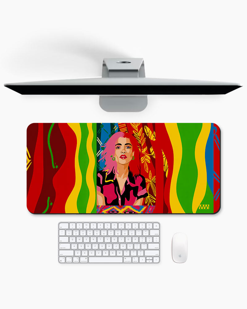 Color Surge Rhythm of Rebellio Deskmat