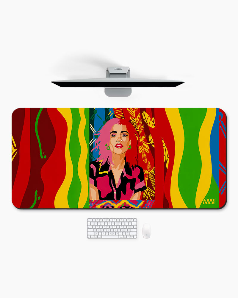 Color Surge Rhythm of Rebellio Deskmat