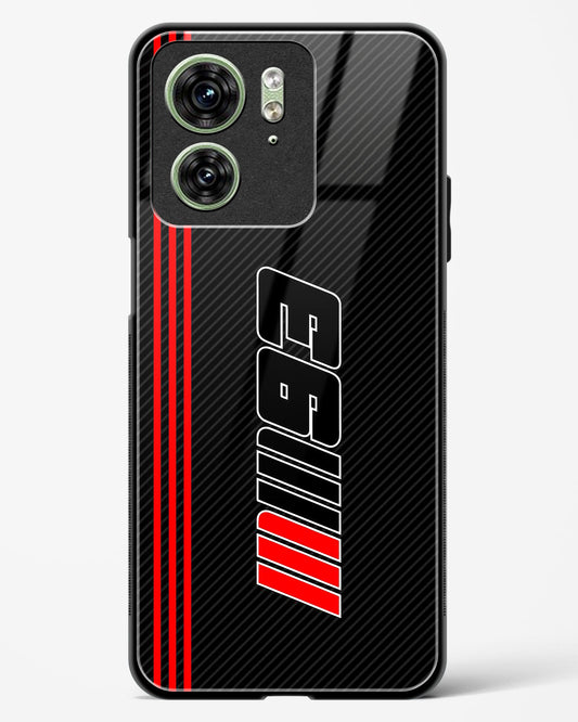 Cool Racing Moto Glass Phone Case-Motorola Edge 40