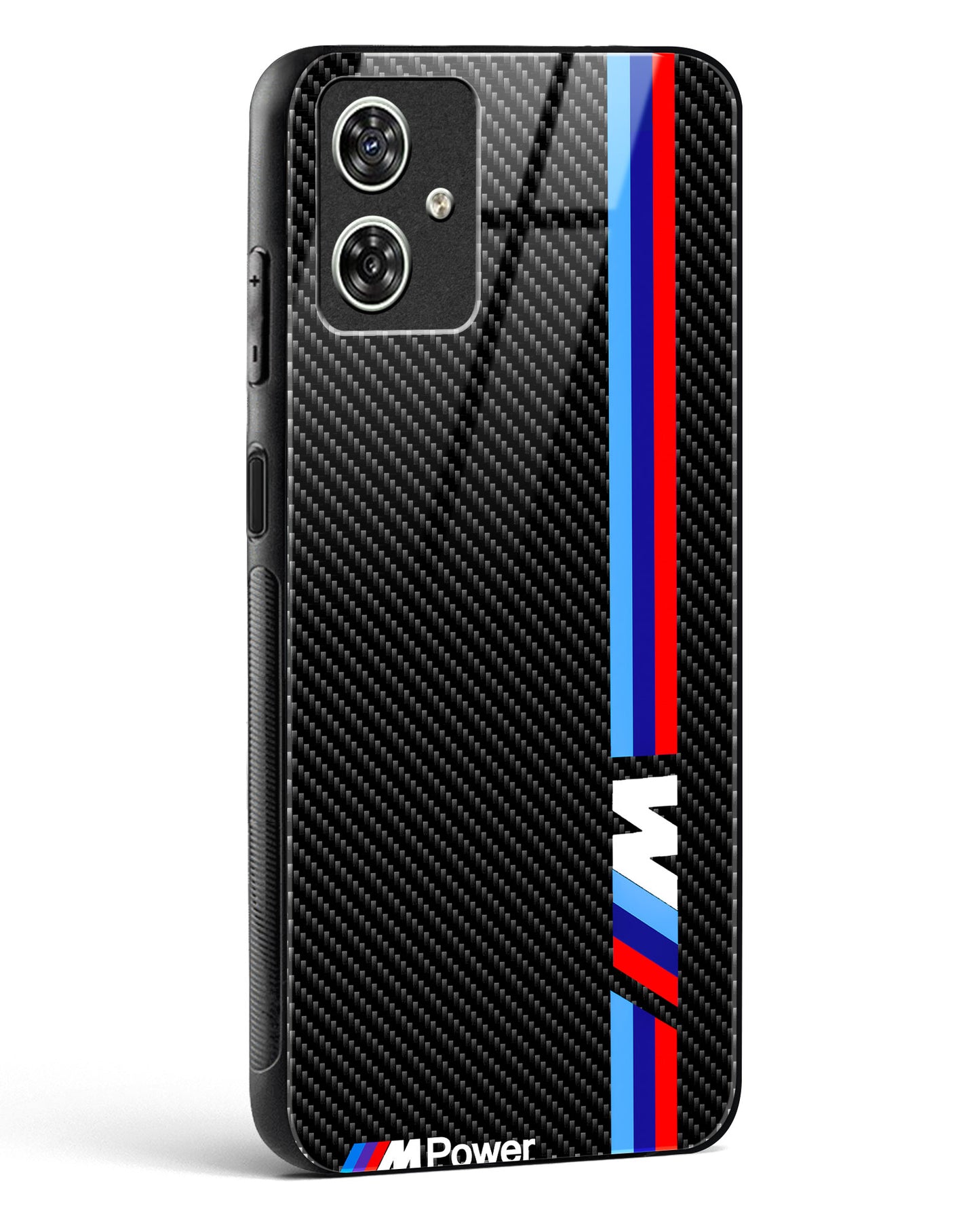 Cool Racing Power Glass Phone Case-Moto G54 5G