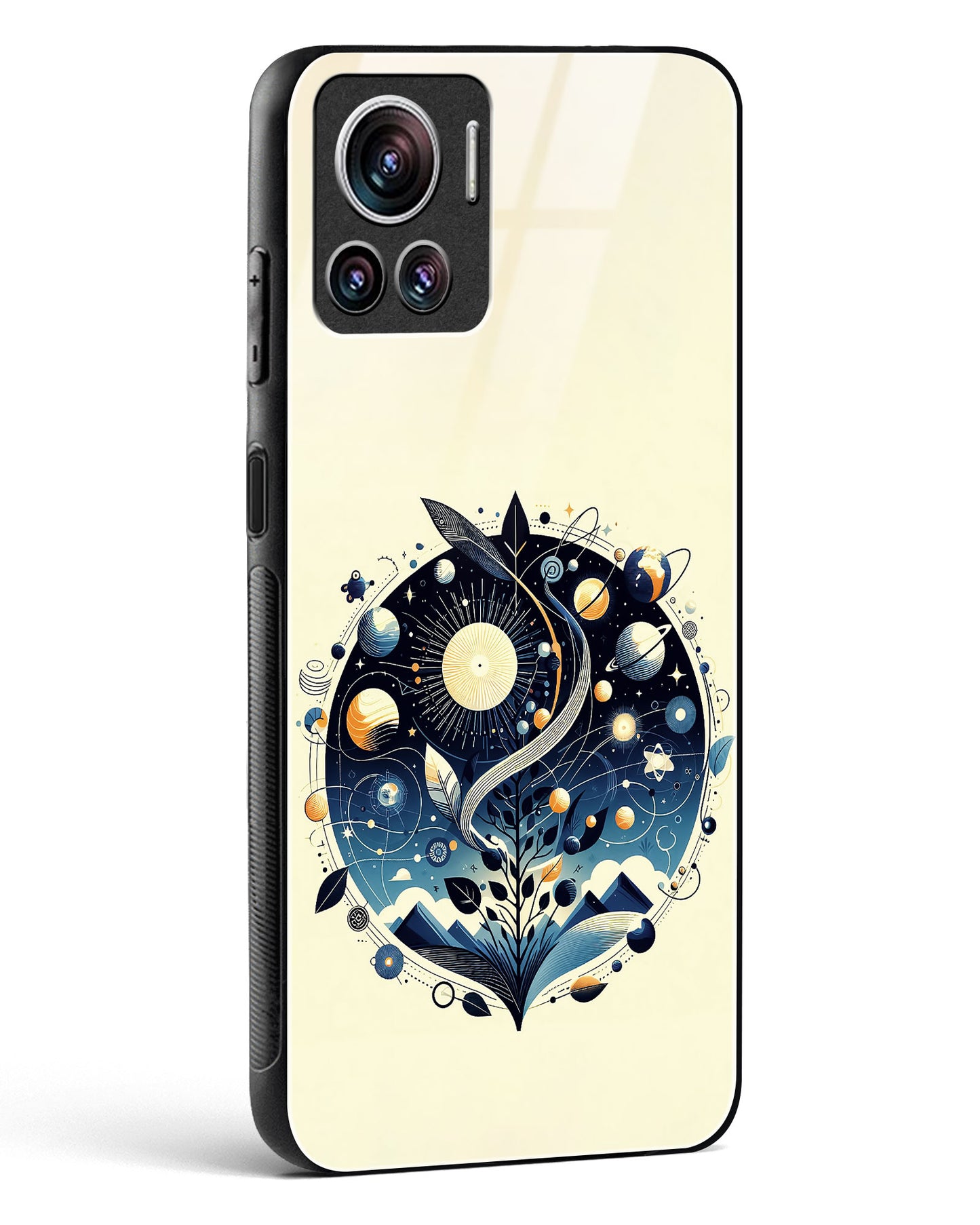 Cosmic Dreamer Glass Phone Case-Motorola Edge 30 Ultra