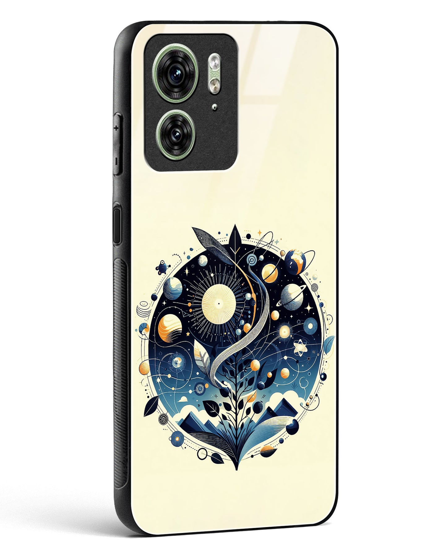 Cosmic Dreamer Glass Phone Case-Motorola Edge 40