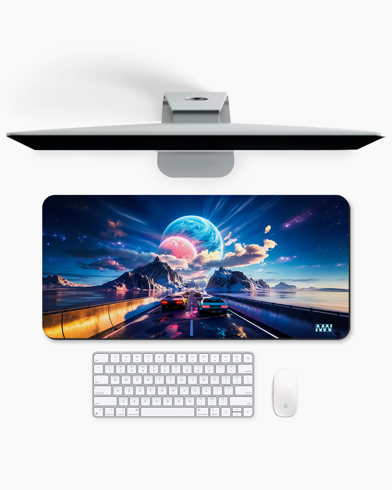 Cosmic Drive Deskmat