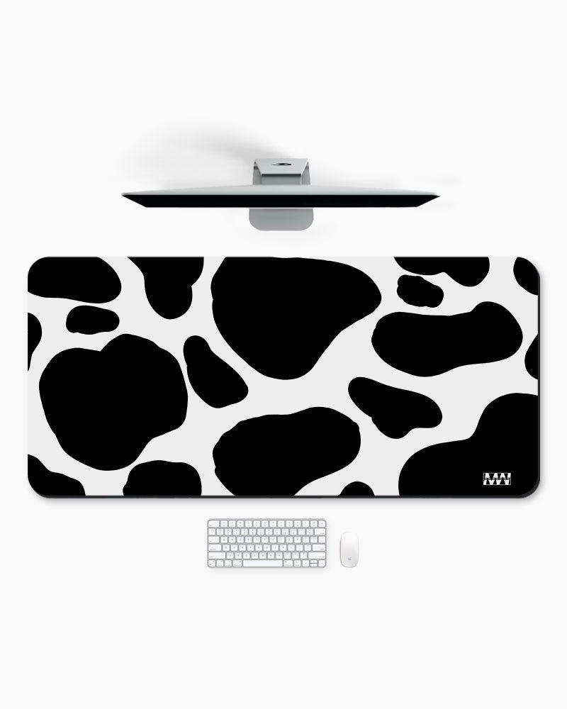 Cow Print Desk Mat
