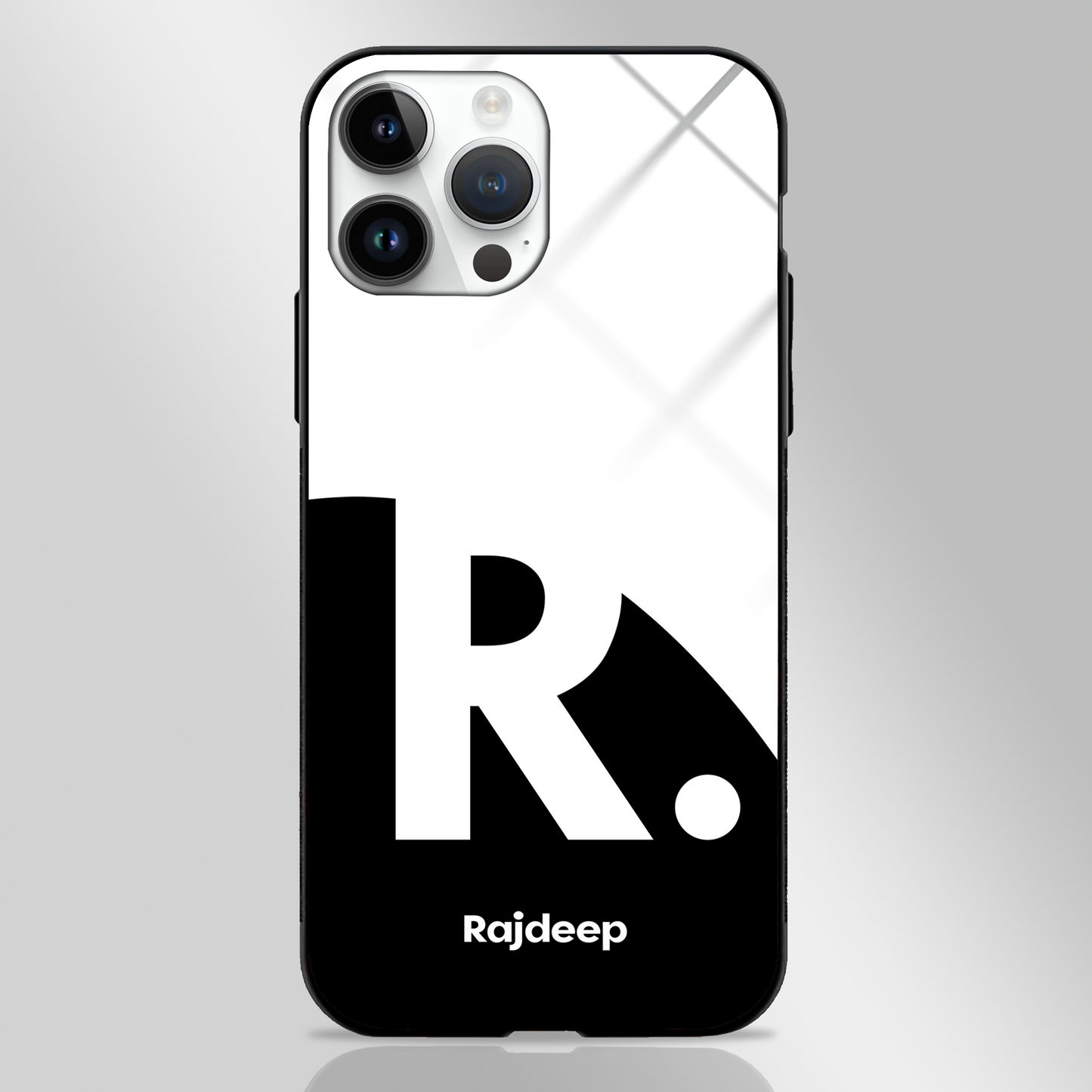 Custom Name Alphabet GLASS CASE - - MW Stuffs -