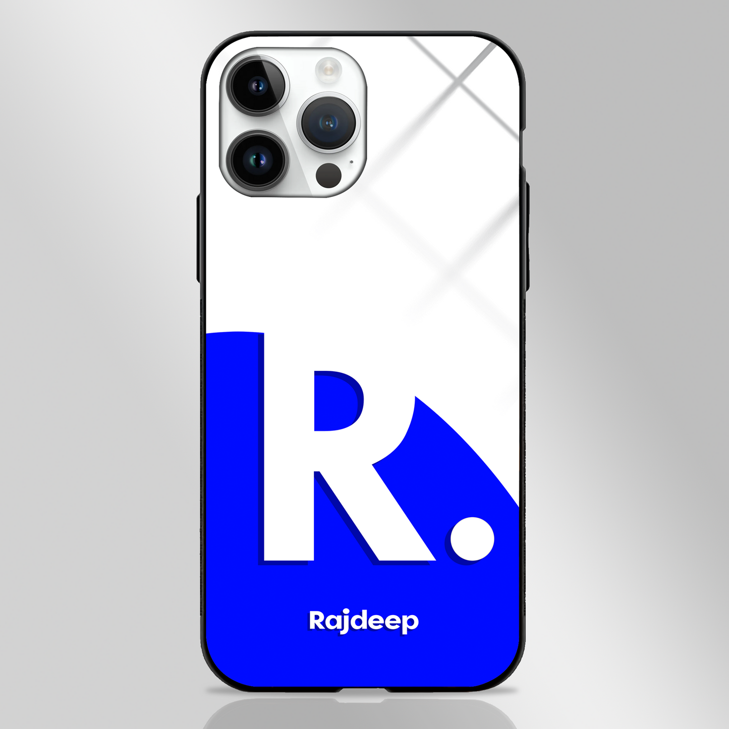 Custom Name Alphabet GLASS CASE - - MW Stuffs -