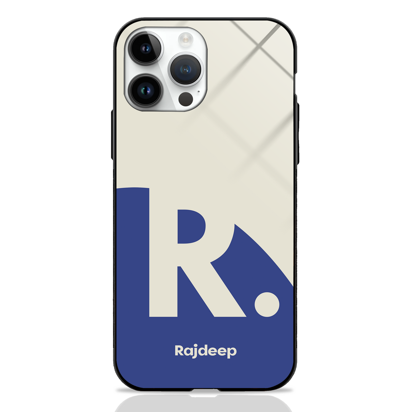 Custom Name Alphabet GLASS CASE - - MW Stuffs -
