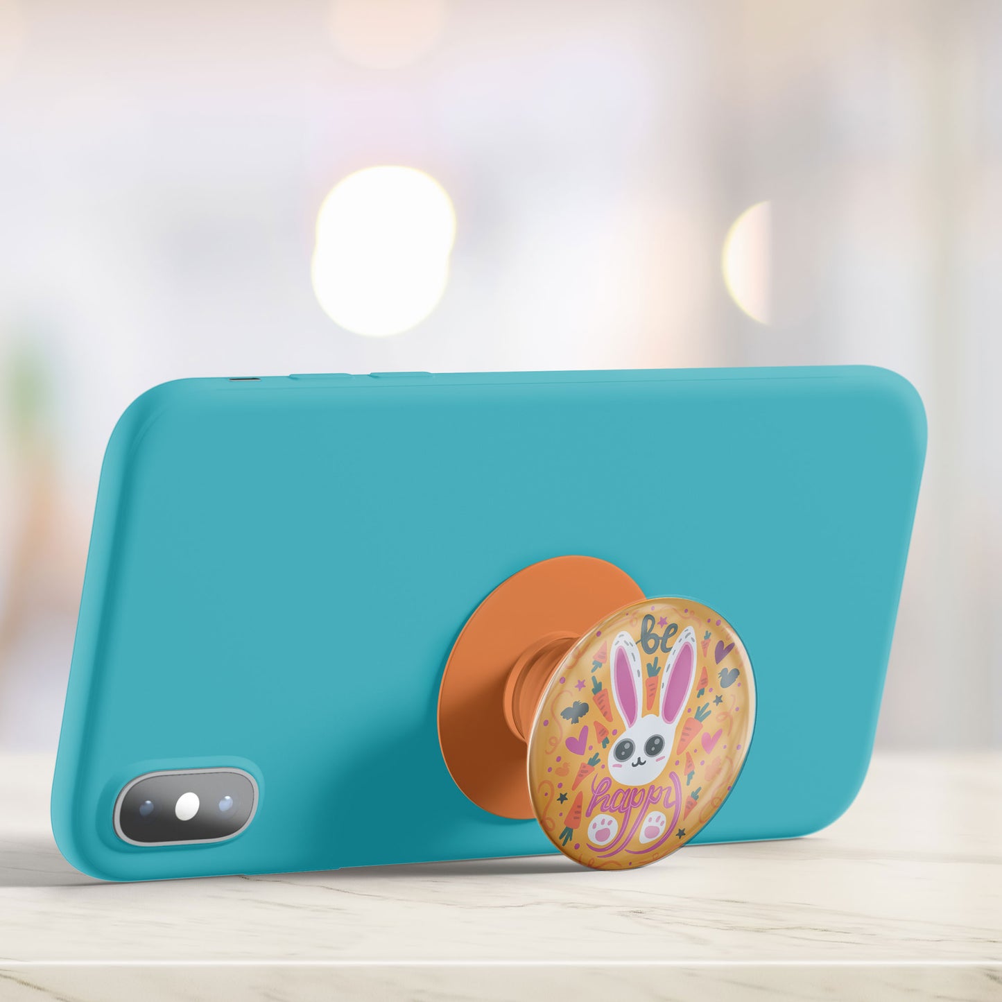 Cute Happy Bunny Gloss Pop Holder