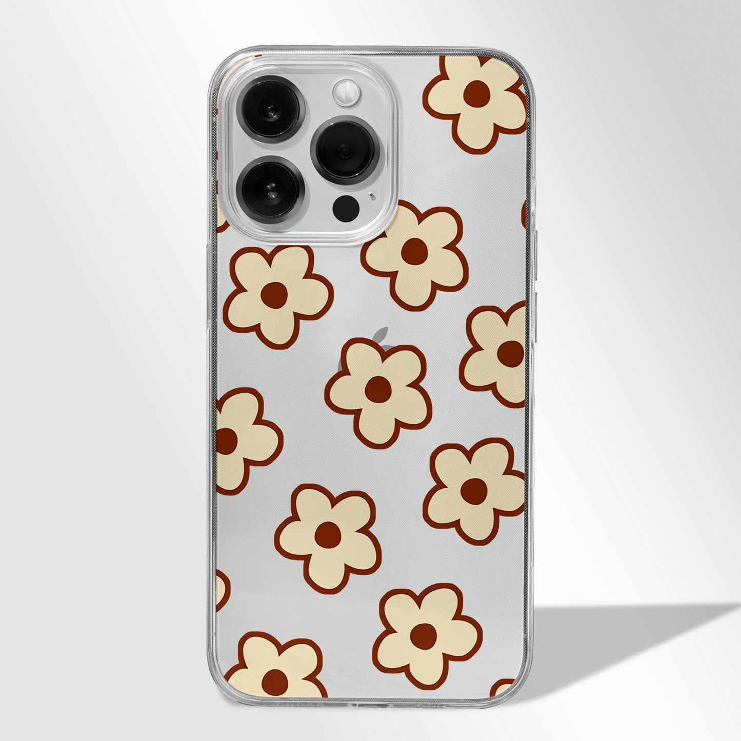 Cute Blossom Floral Pattern Premium CLEAR CASE - - MW Stuffs -