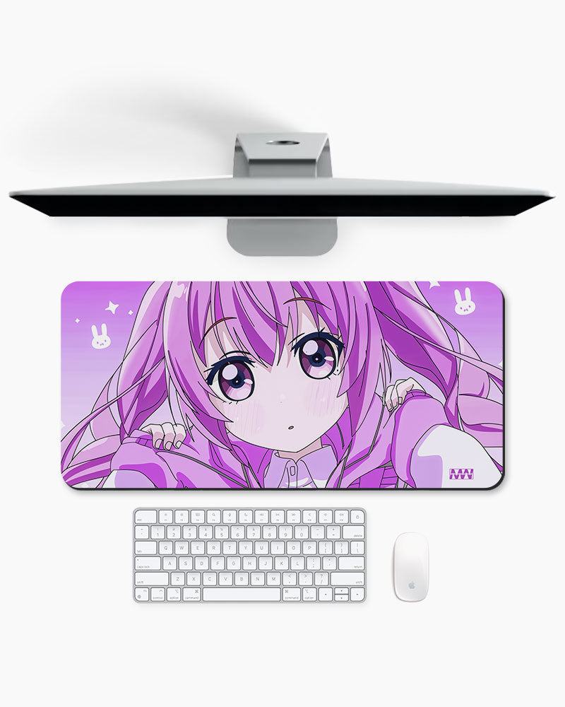 Celestial Bunny Anime Deskmat