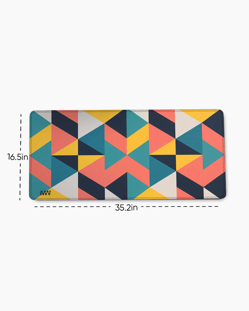 Prism Pulse Spectrum in Sync Deskmat