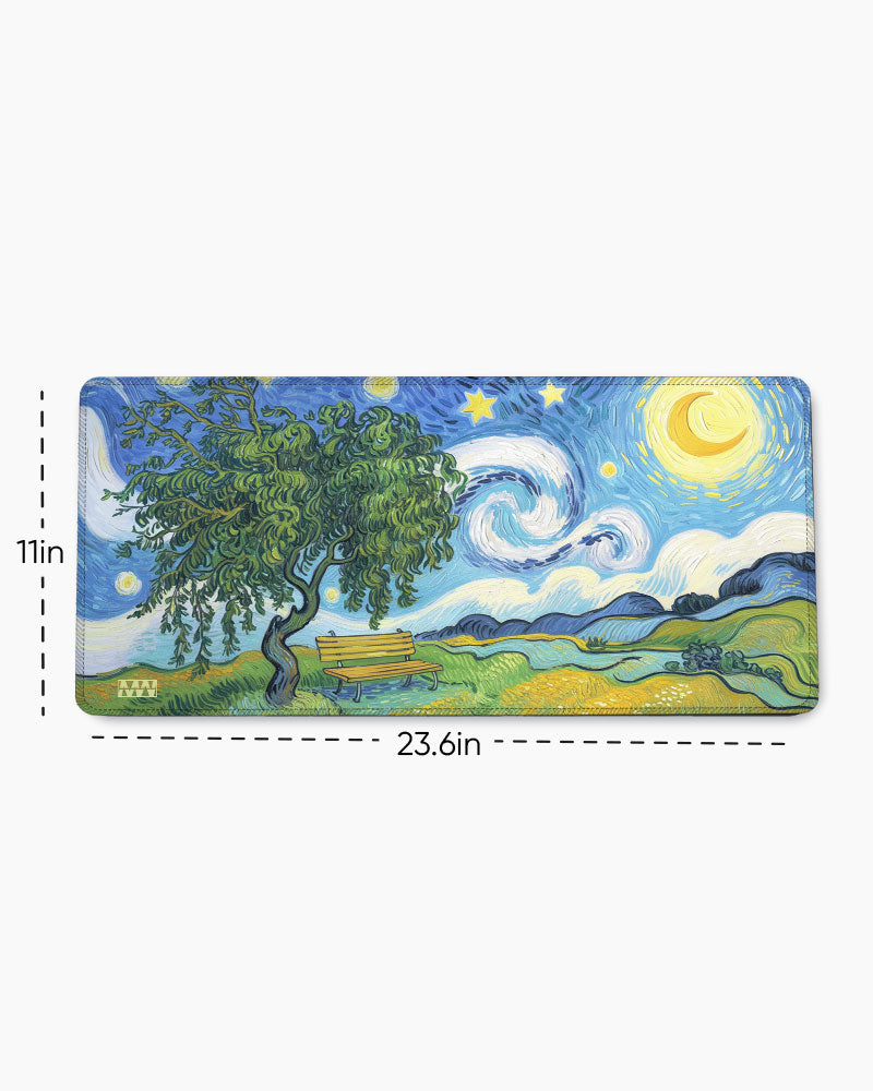 Van Gogh’s Garden Dreams Deskmat