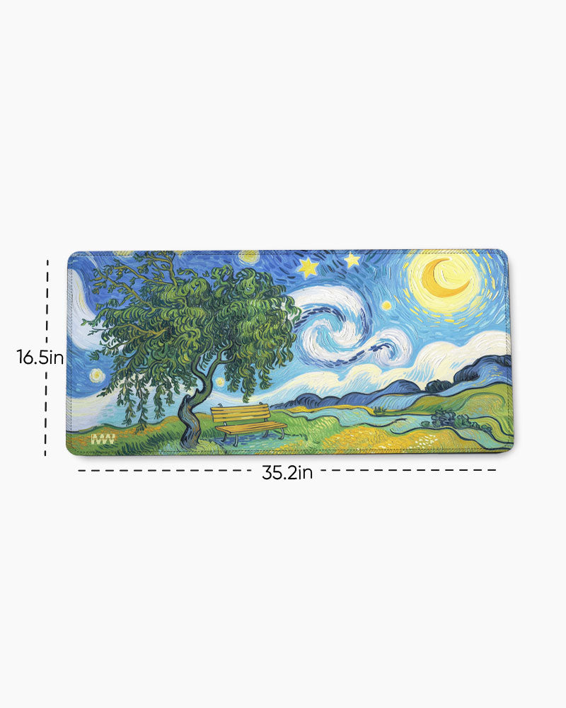 Van Gogh’s Garden Dreams Deskmat