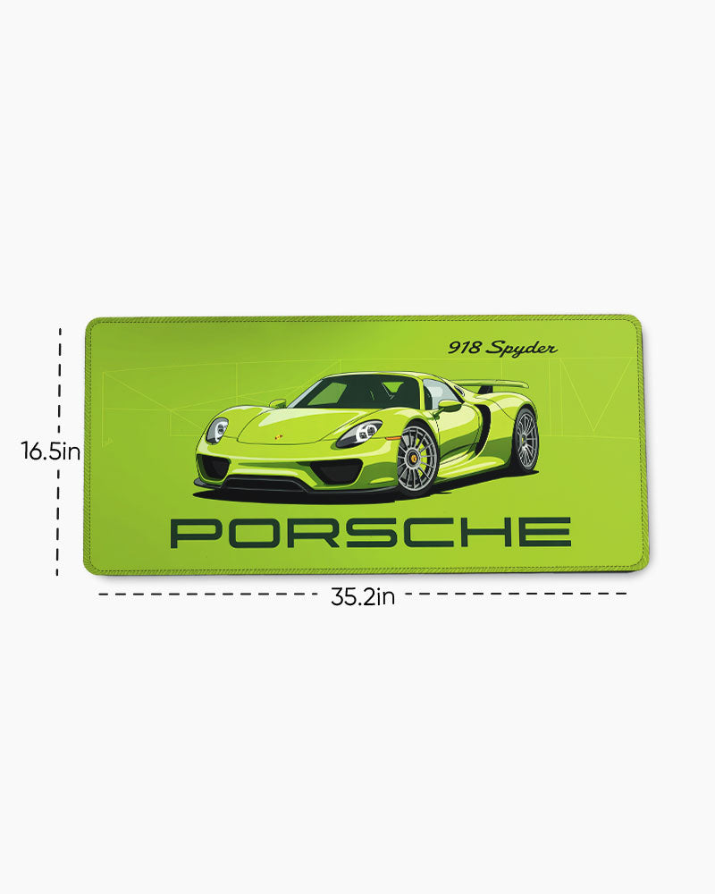 Speed Icon Porsche 918 Spyder Deskmat