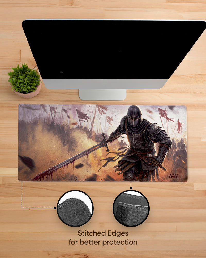 Blood and Valor The Last Crusade Deskmat