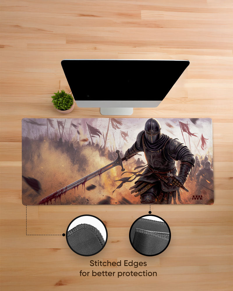 Blood and Valor The Last Crusade Deskmat