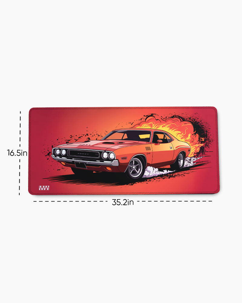 Blaze Runner Challenger Ignition DeskMat
