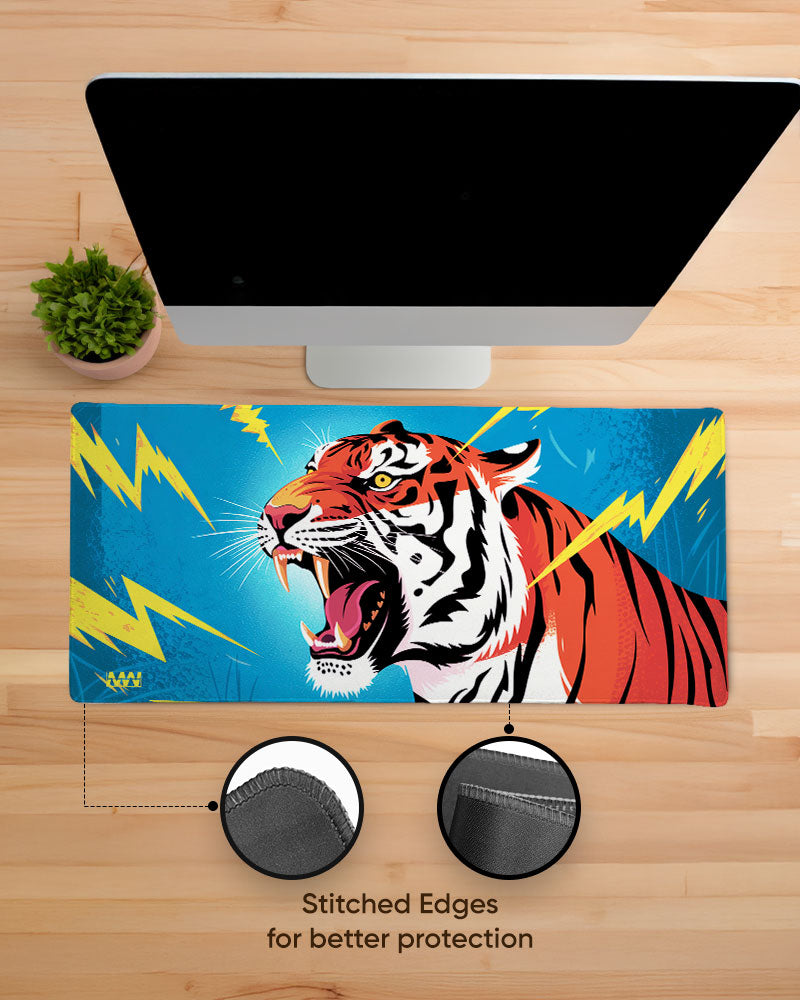 Voltage Roar Thunder in the Jungle DeskMat