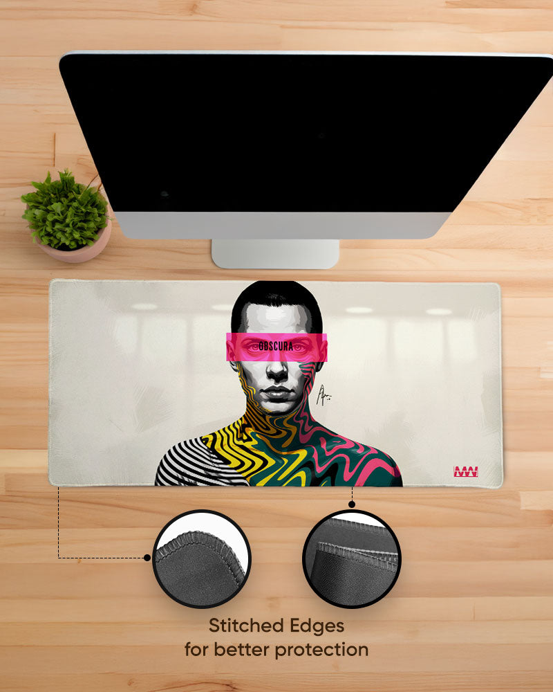 Visual Riot Structured by Instinct Deskmat