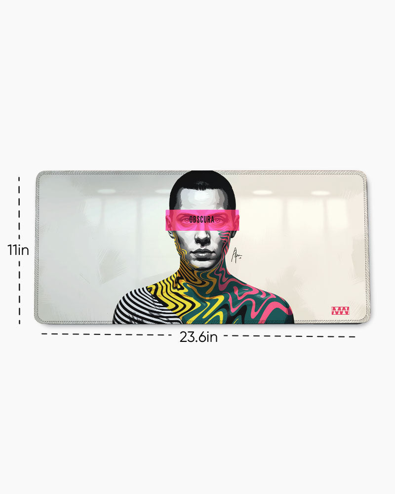 Visual Riot Structured by Instinct Deskmat