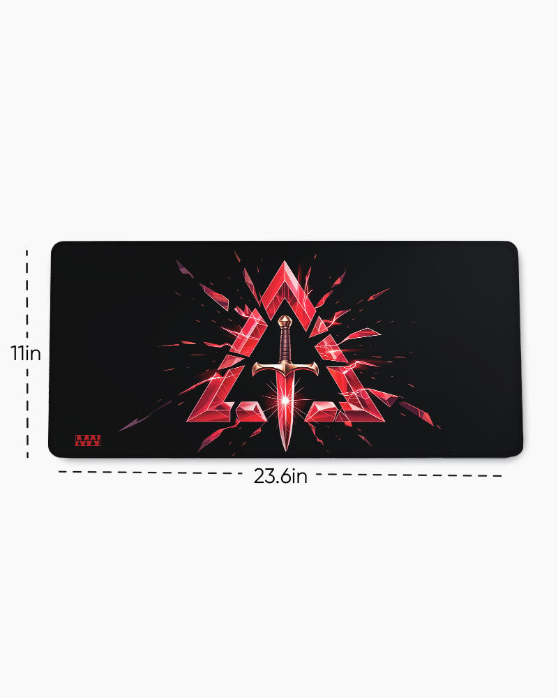 Crimson Warrior’s Legacy Deskmat