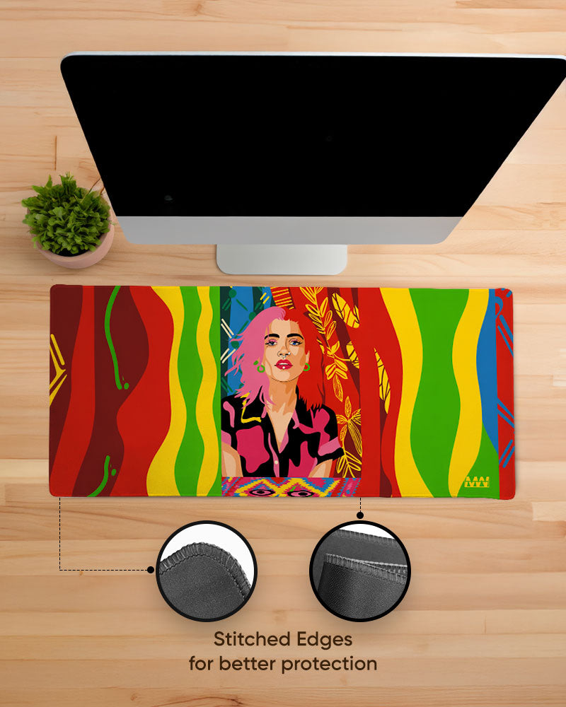 Color Surge Rhythm of Rebellio Deskmat