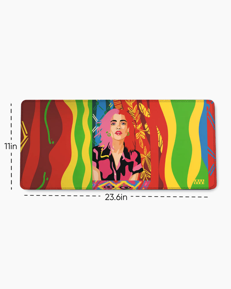 Color Surge Rhythm of Rebellio Deskmat