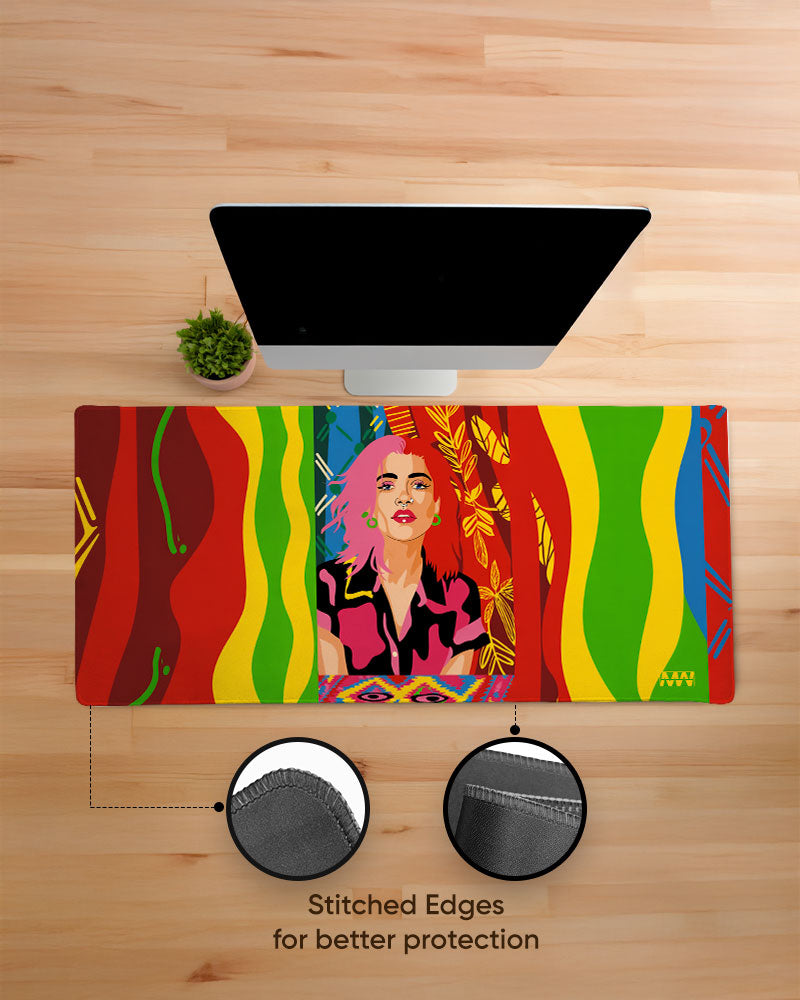Color Surge Rhythm of Rebellio Deskmat