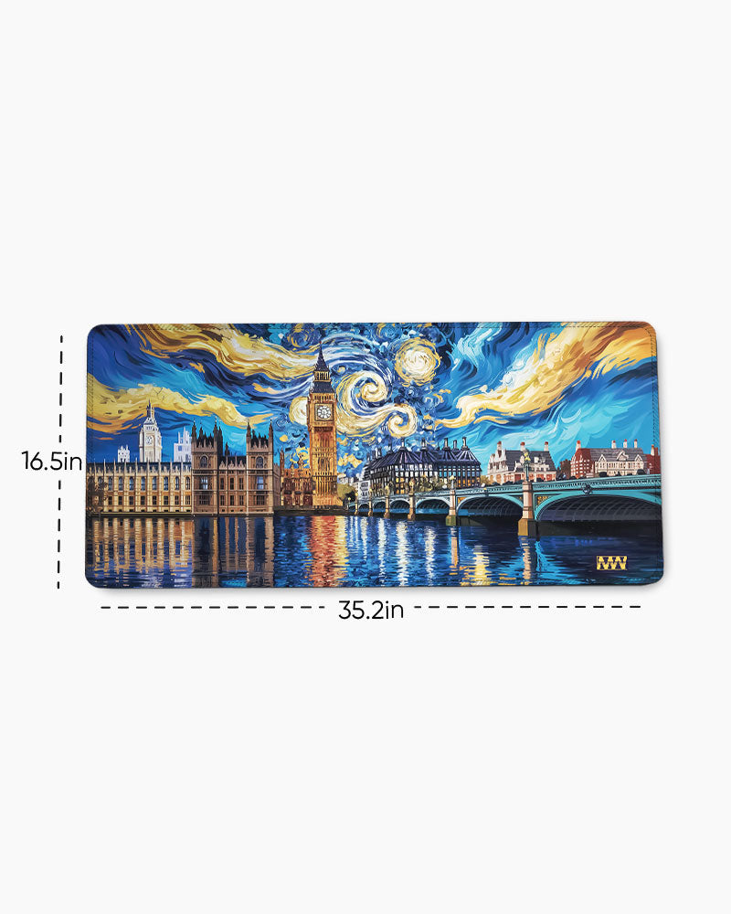 Majesty Starry Skies Over Westminster Deskmat