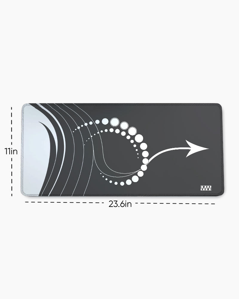 Momentum Spiral Precision in Motion Deskmat