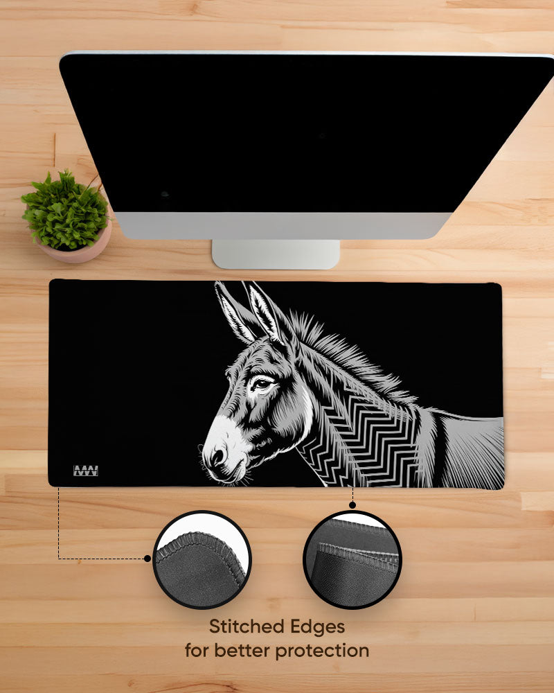 Monochrome Mule Deskmat